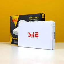SKE 432P mini UPS for Router, ONU, Camera – 25 Watt 5v 9v 12v & PoE support 15/24v